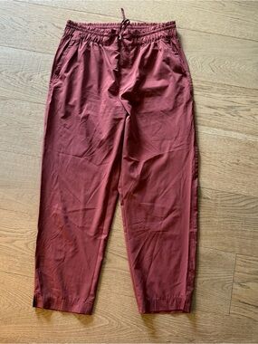 Old Navy StretchTech High-Waisted Jogger Pants Rust Size Large